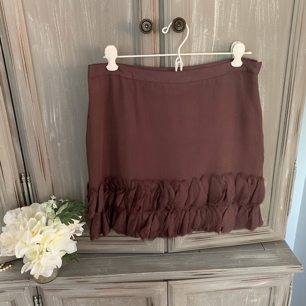 Banana Republic Silk Skirt